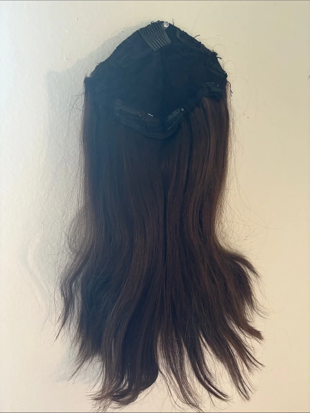 Dark Brown Women's Clip-In Hair Extension - Natural Look